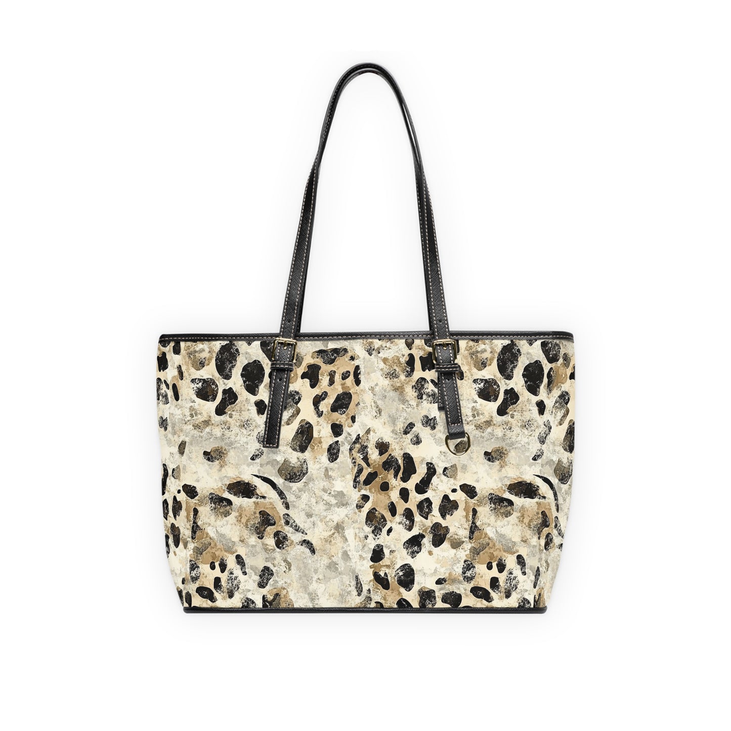 Leopard Print PU Shoulder Bag